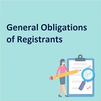 General Obligations of Registrants